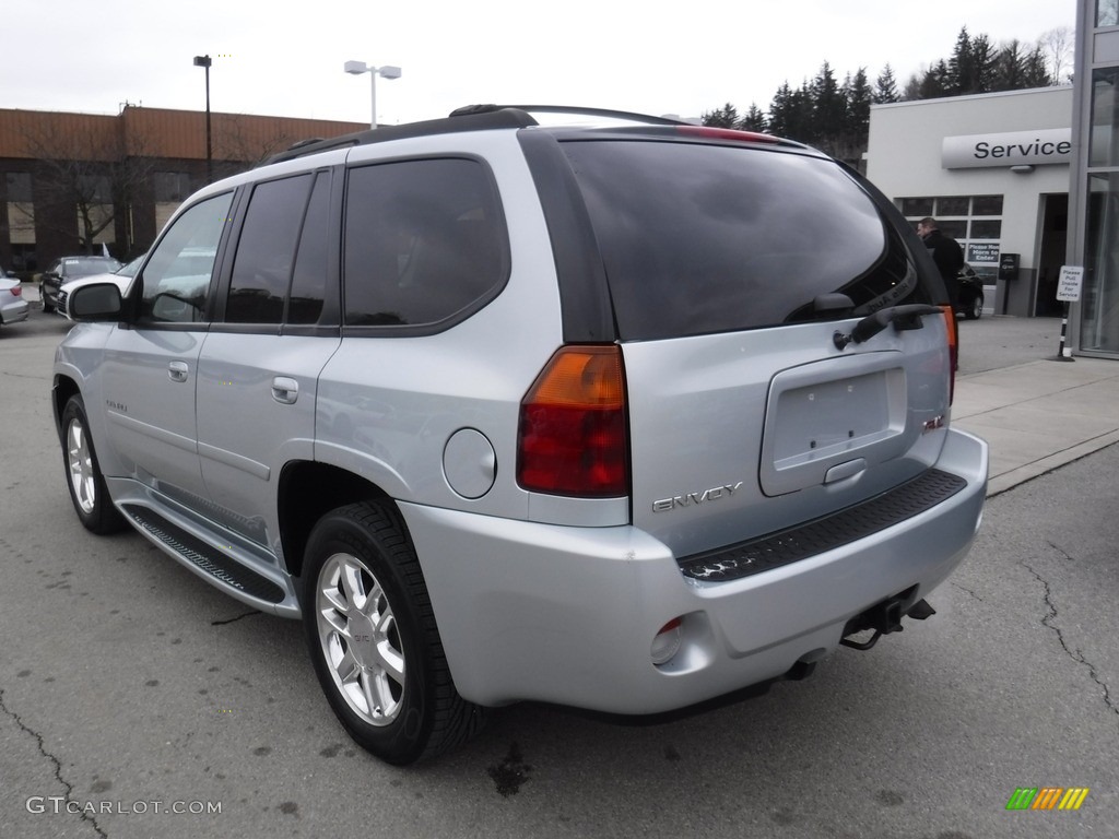 2007 Envoy Denali 4x4 - Silver Mist Metallic / Light Gray photo #14