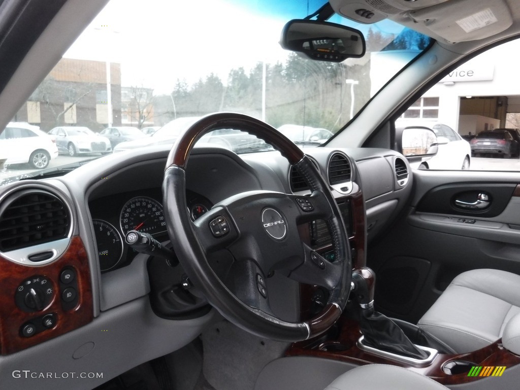2007 Envoy Denali 4x4 - Silver Mist Metallic / Light Gray photo #19