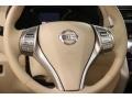 Beige 2014 Nissan Altima 2.5 SL Steering Wheel