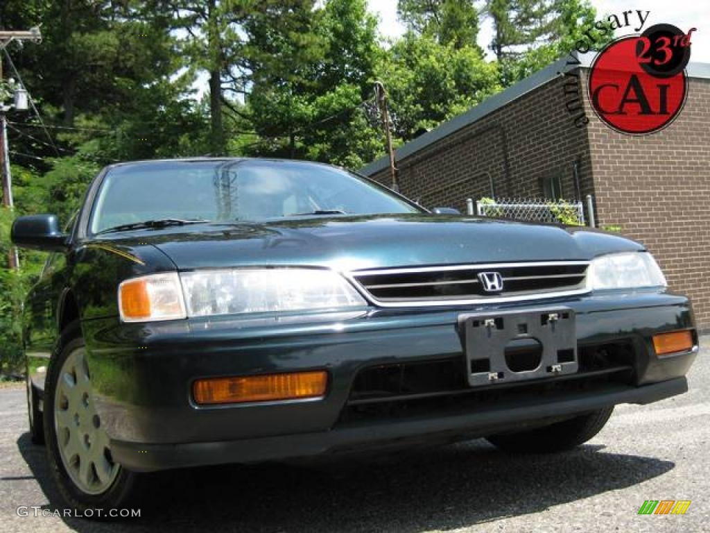 1995 Accord LX V6 Sedan - Sherwood Green Pearl / Gray photo #1