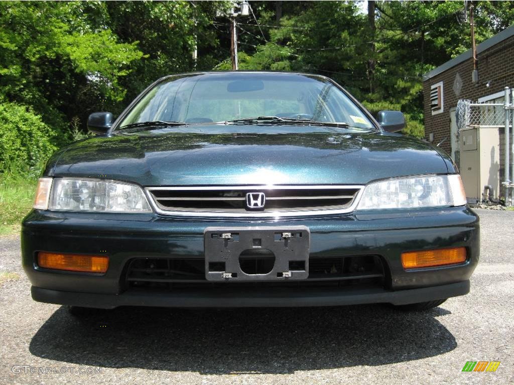 1995 Accord LX V6 Sedan - Sherwood Green Pearl / Gray photo #3