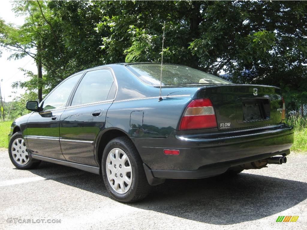 1995 Accord LX V6 Sedan - Sherwood Green Pearl / Gray photo #6
