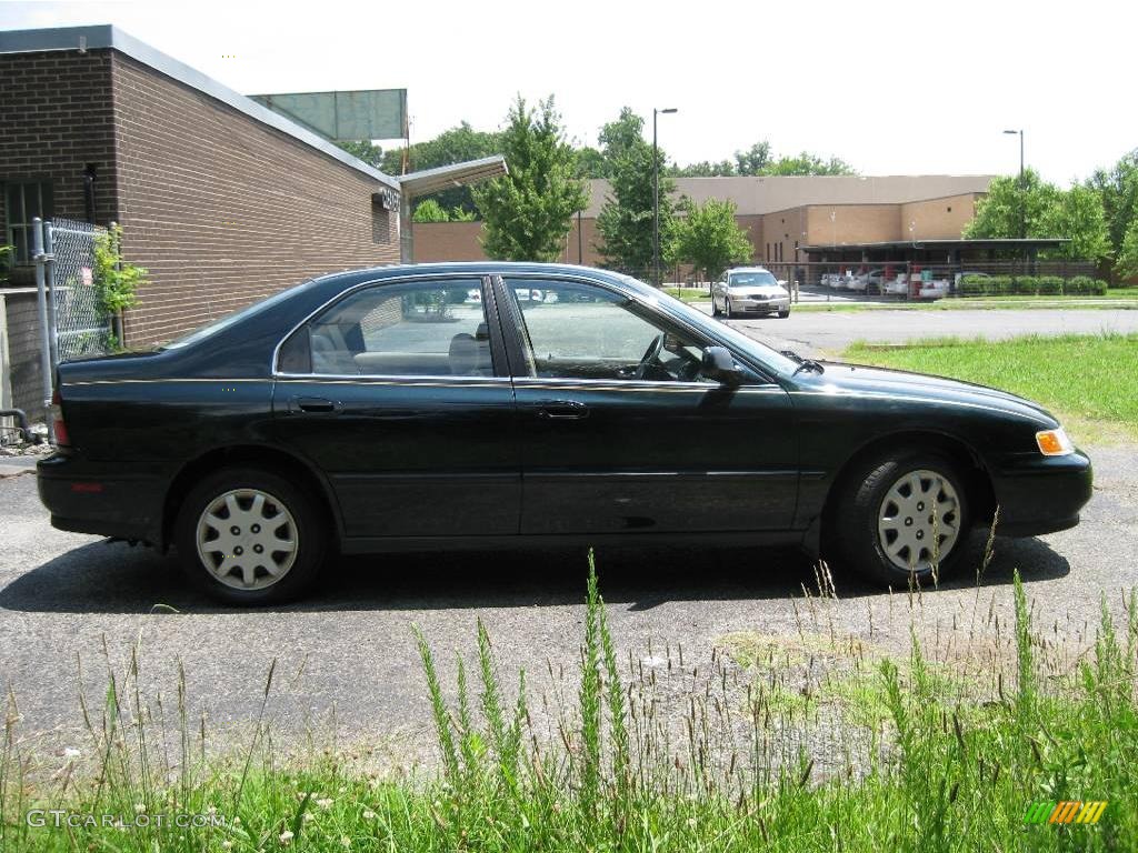 1995 Accord LX V6 Sedan - Sherwood Green Pearl / Gray photo #9