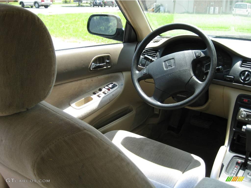 1995 Accord LX V6 Sedan - Sherwood Green Pearl / Gray photo #10