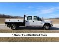 2011 Oxford White Ford F350 Super Duty XL Crew Cab 4x4 Dually  photo #3