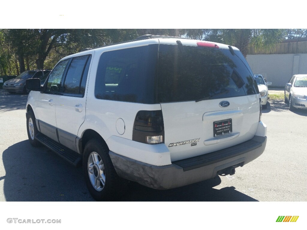 2003 Expedition XLT - Oxford White / Medium Parchment photo #5