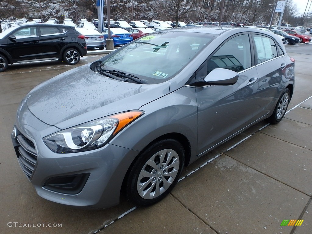 2016 Elantra GT  - Galactic Gray / Black photo #7
