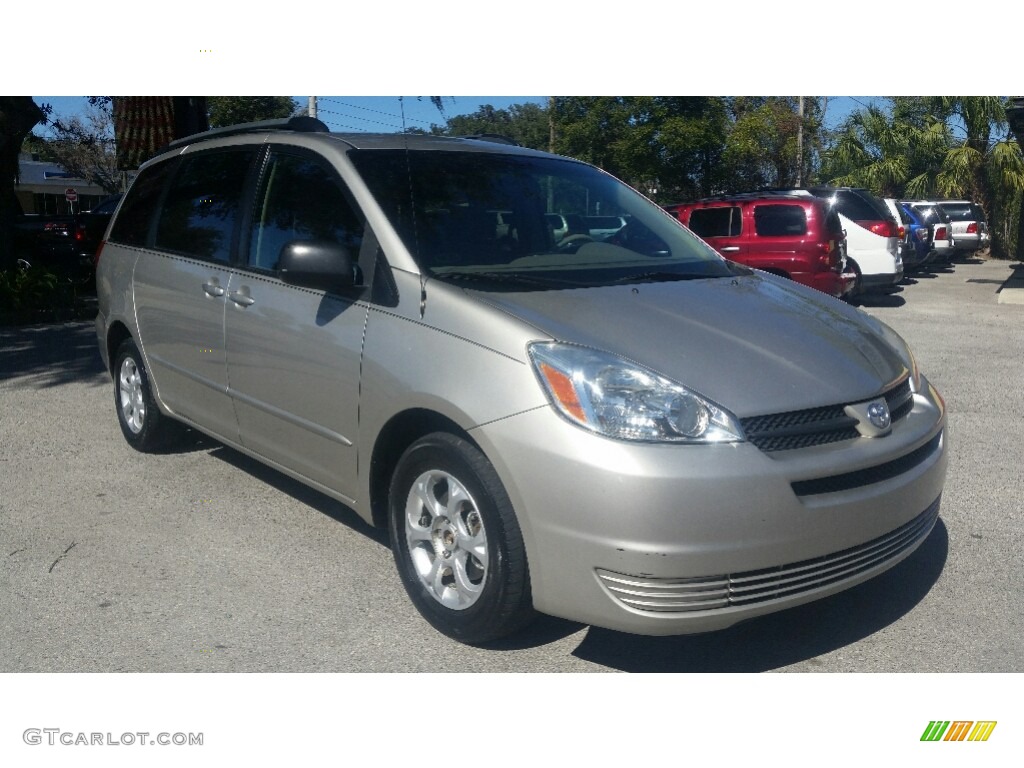 2004 Sienna CE - Silver Shadow Pearl / Stone Gray photo #1