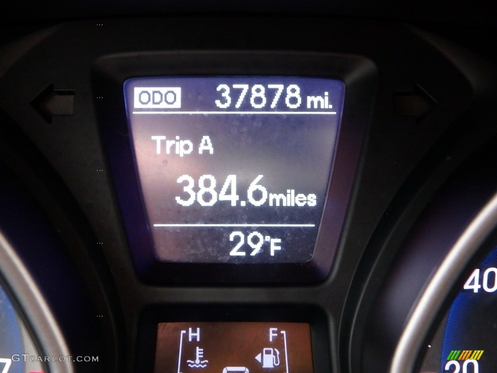2016 Elantra GT  - Galactic Gray / Black photo #25