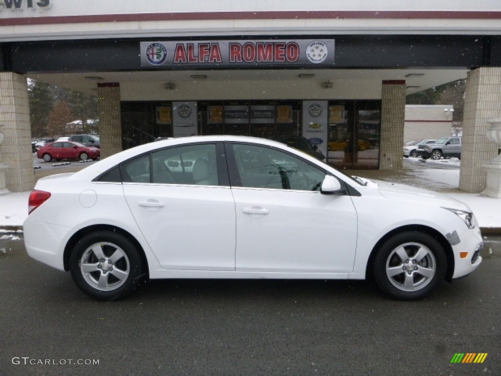 2015 Cruze LT - Summit White / Jet Black/Medium Titanium photo #1