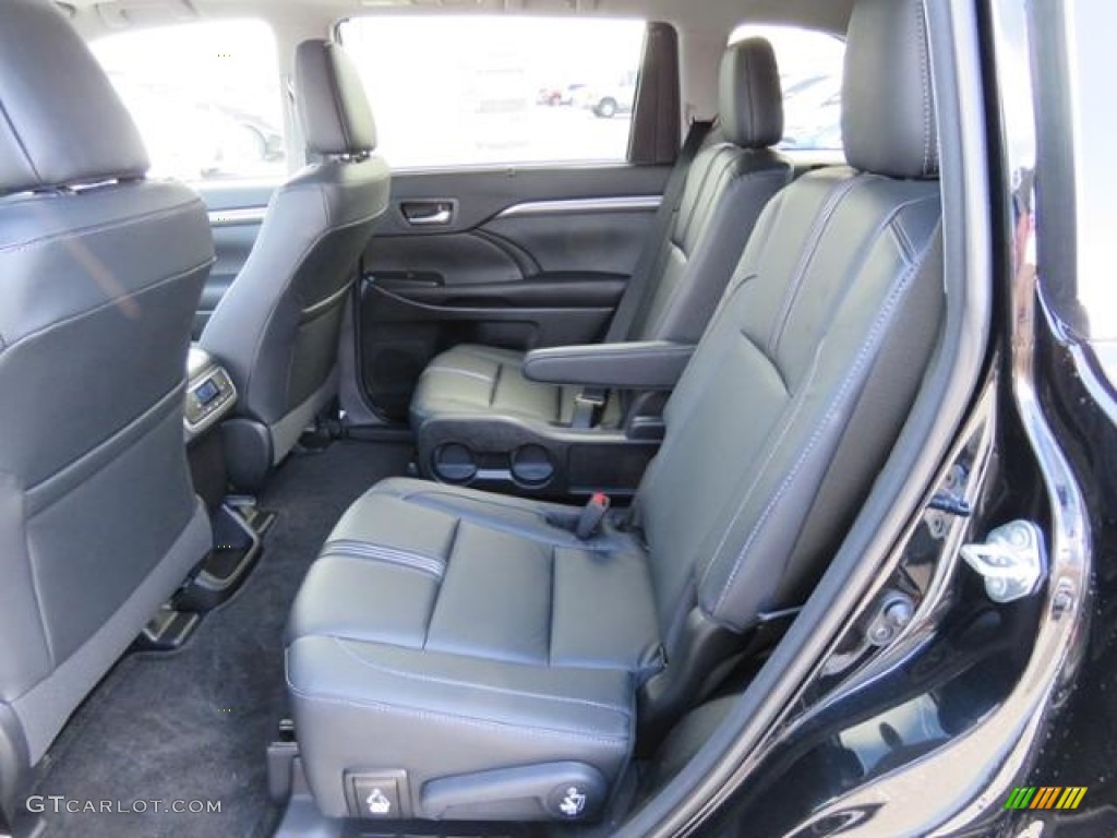 2017 Highlander SE - Midnight Black Metallic / Black photo #7