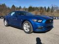 Lightning Blue 2017 Ford Mustang V6 Coupe Exterior
