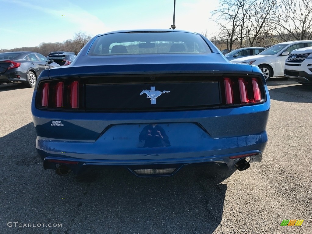 2017 Mustang V6 Coupe - Lightning Blue / Ebony photo #7