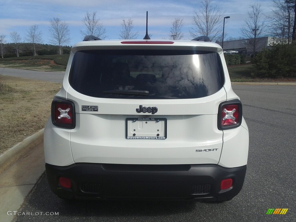 2017 Renegade Sport - Alpine White / Black/Sandstorm photo #7