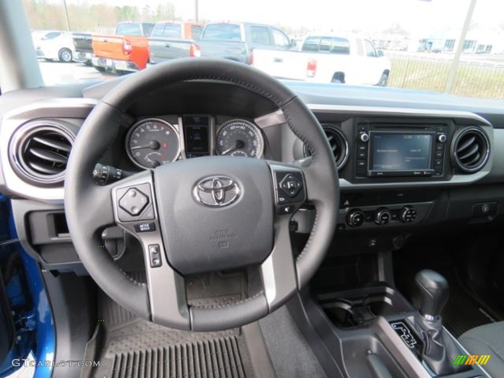 2017 Toyota Tacoma SR5 Access Cab 4x4 Cement Gray Dashboard Photo #118746321