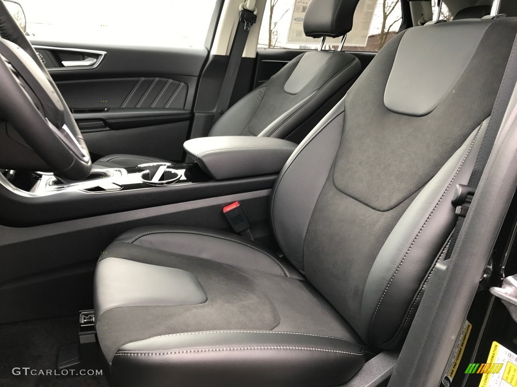 Ebony Interior 2017 Ford Edge Sport AWD Photo #118746330