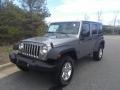 2017 Billet Silver Metallic Jeep Wrangler Unlimited Sport 4x4  photo #2