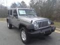2017 Billet Silver Metallic Jeep Wrangler Unlimited Sport 4x4  photo #4