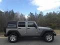 2017 Billet Silver Metallic Jeep Wrangler Unlimited Sport 4x4  photo #5