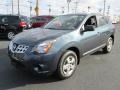 2014 Graphite Blue Nissan Rogue Select S  photo #2