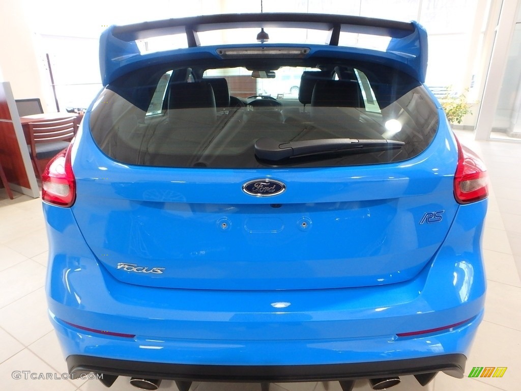 2017 Focus RS Hatch - Nitrous Blue / Charcoal Black Recaro Leather photo #3