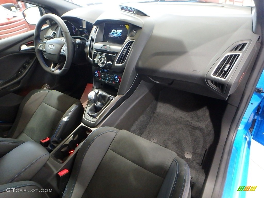 2017 Focus RS Hatch - Nitrous Blue / Charcoal Black Recaro Leather photo #12