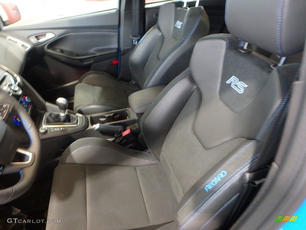 2017 Focus RS Hatch - Nitrous Blue / Charcoal Black Recaro Leather photo #15
