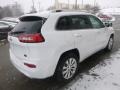 2017 Bright White Jeep Cherokee Overland 4x4  photo #7