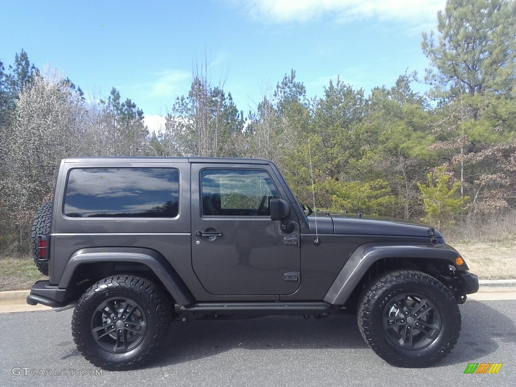 2017 Wrangler Winter Edition 4x4 - Granite Crystal Metallic / Black photo #5