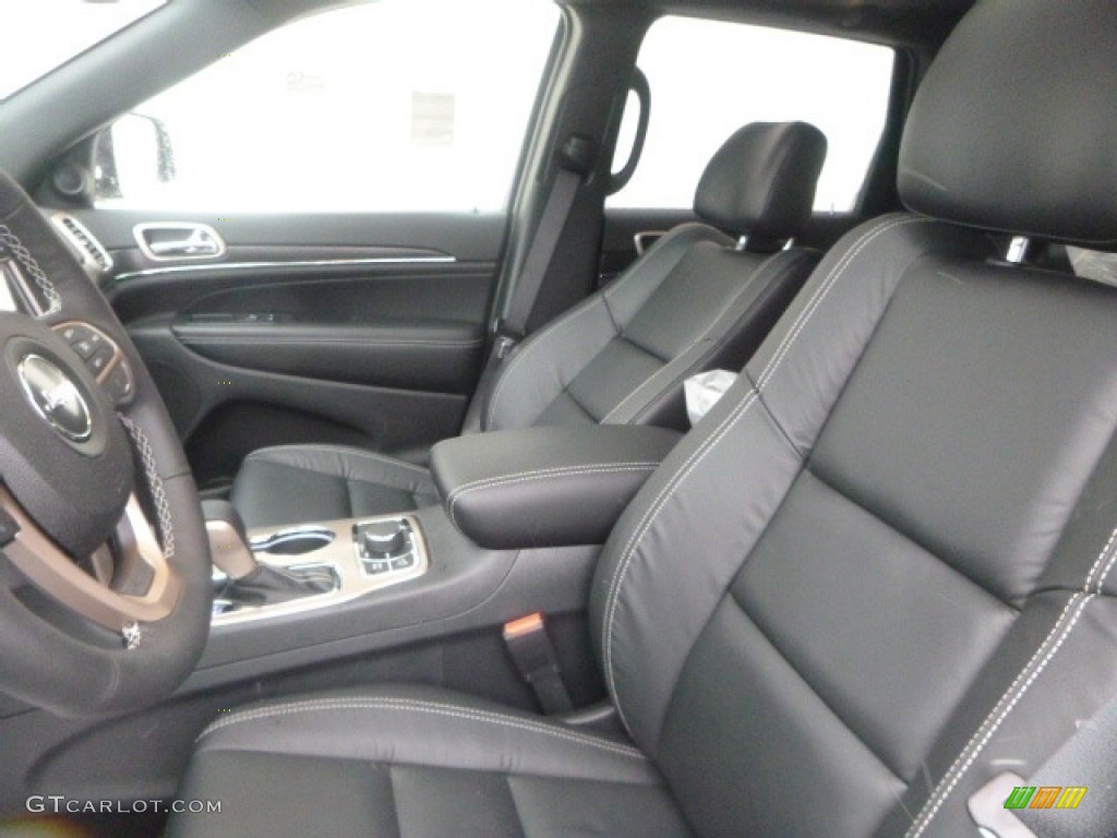 2017 Grand Cherokee Limited 4x4 - Diamond Black Crystal Pearl / Black photo #12