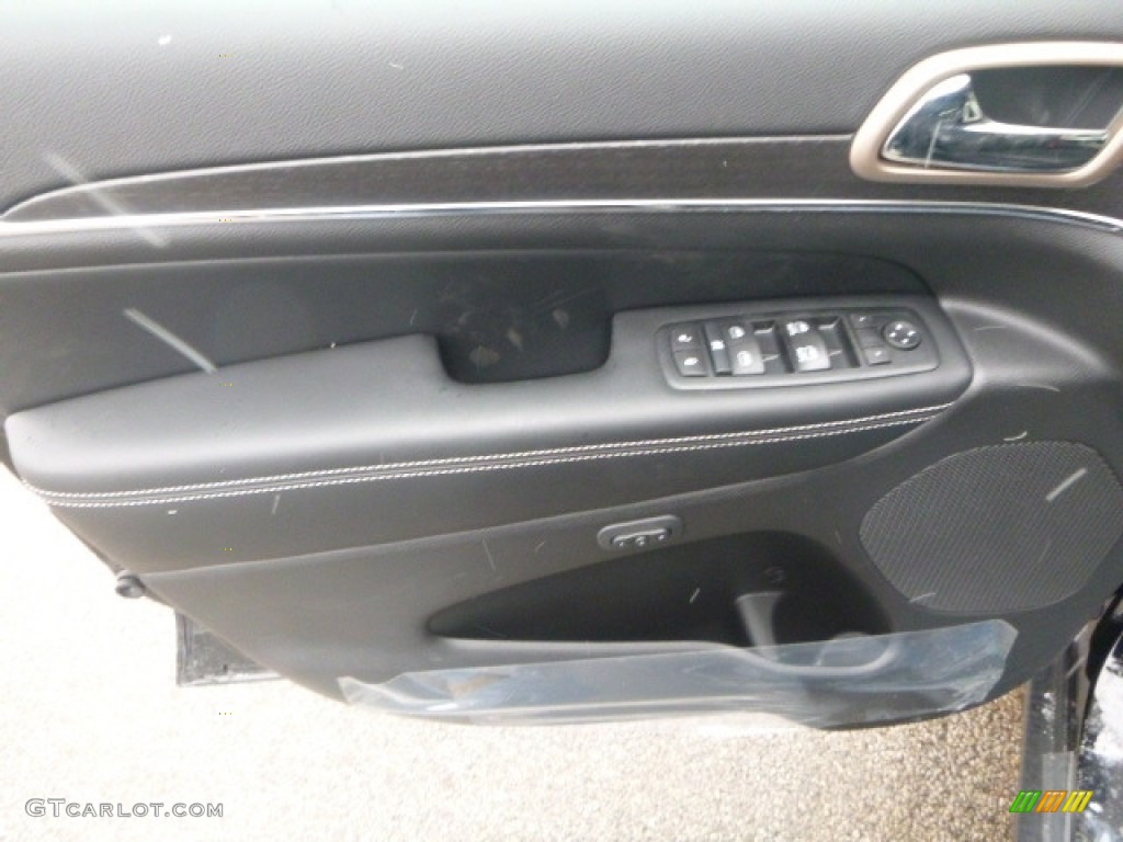 2017 Grand Cherokee Limited 4x4 - Diamond Black Crystal Pearl / Black photo #13