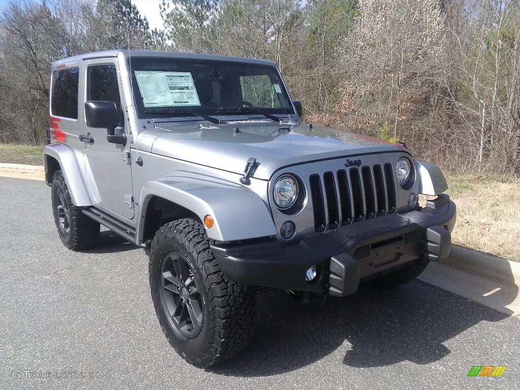 2017 Wrangler Winter Edition 4x4 - Billet Silver Metallic / Black photo #4