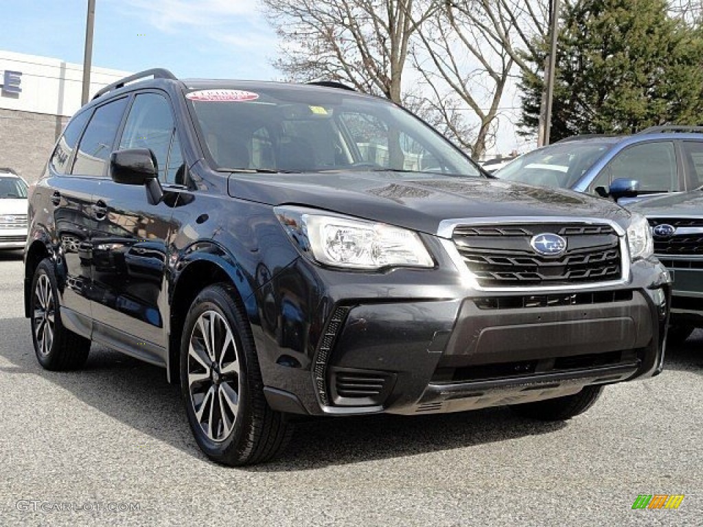 Dark Gray Metallic 2017 Subaru Forester 2.0XT Premium Exterior Photo #118749162