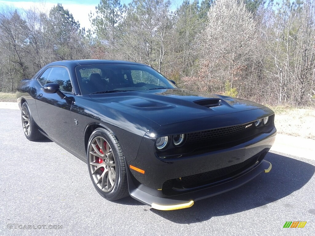 Pitch Black 2017 Dodge Challenger SRT Hellcat Exterior Photo #118749198