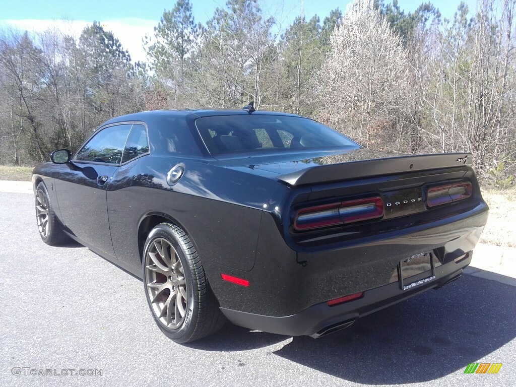 2017 Challenger SRT Hellcat - Pitch Black / Black photo #8