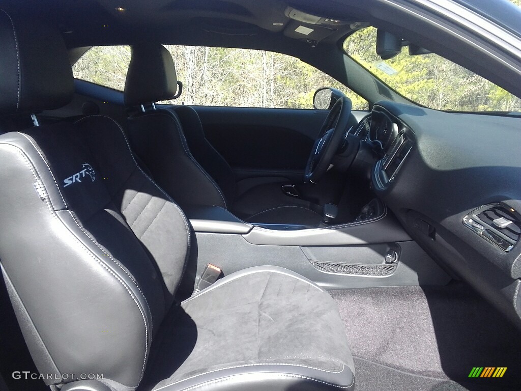 2017 Challenger SRT Hellcat - Pitch Black / Black photo #12
