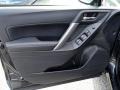 Black 2017 Subaru Forester 2.0XT Premium Door Panel