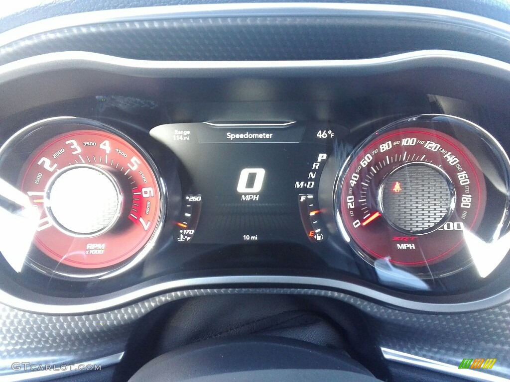 2017 Dodge Challenger SRT Hellcat Gauges Photo #118749687