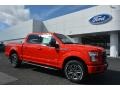 2017 Race Red Ford F150 XLT SuperCrew 4x4  photo #1