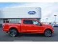 2017 Race Red Ford F150 XLT SuperCrew 4x4  photo #2
