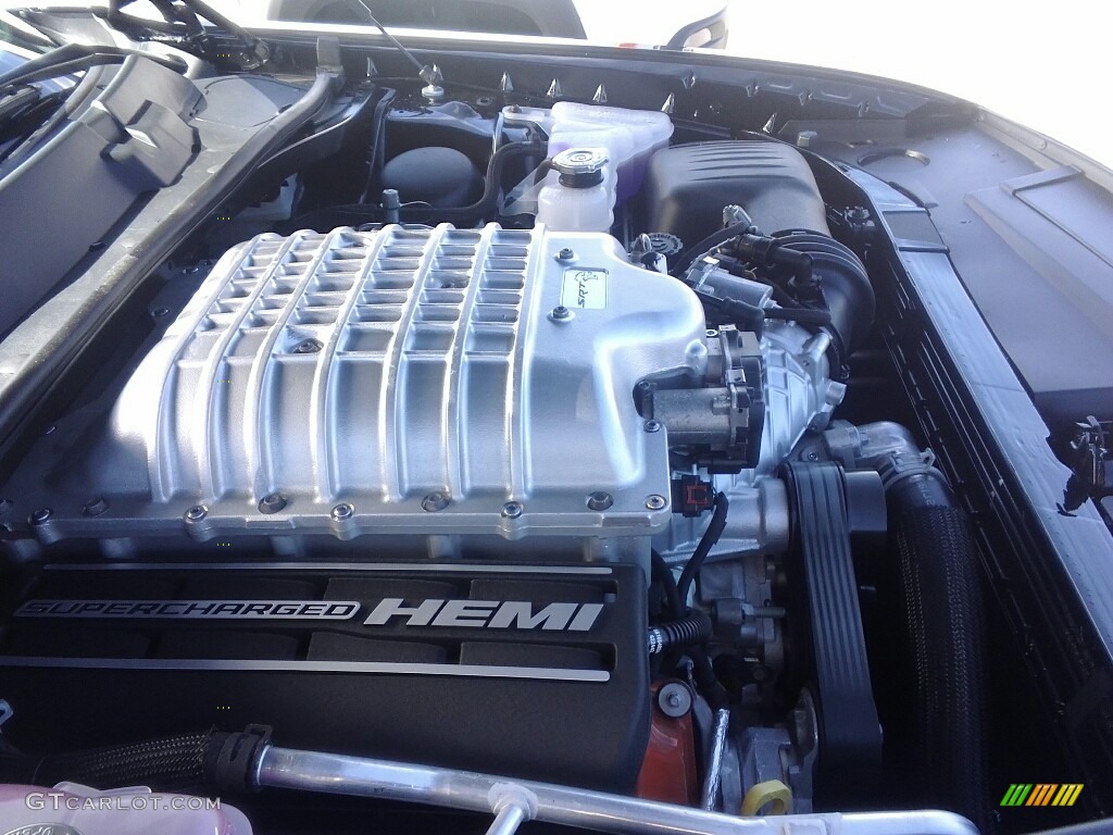 2017 Dodge Challenger SRT Hellcat 6.2 Liter Supercharged HEMI OHV 16-Valve VVT V8 Engine Photo #118750009