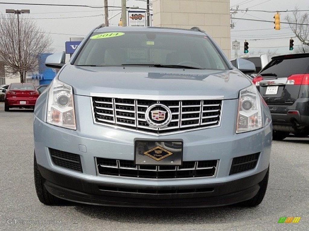 2014 SRX FWD - Glacier Blue Metallic / Light Titanium/Ebony photo #2