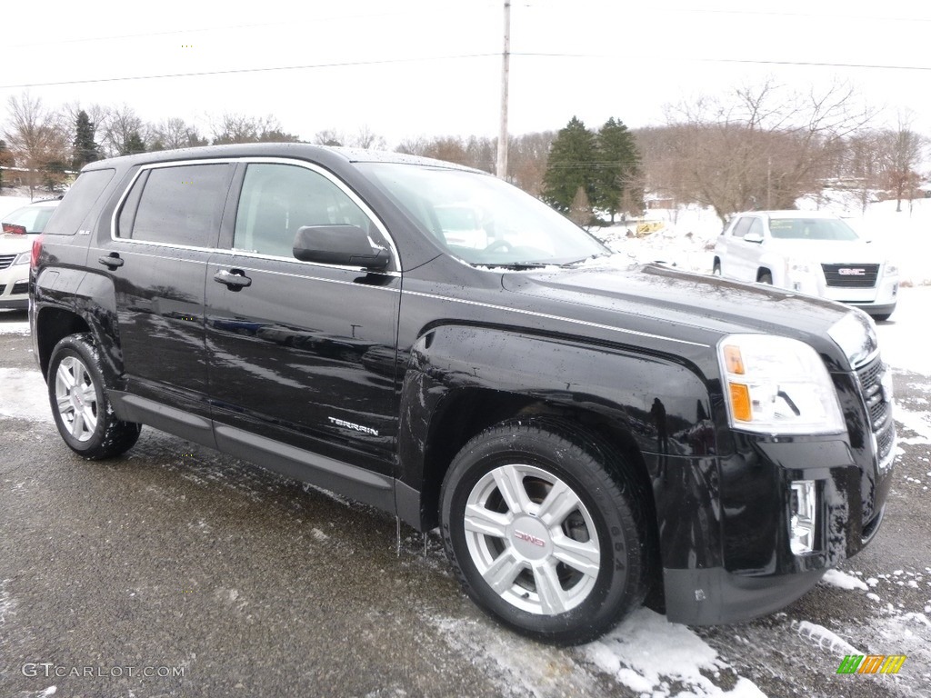 Onyx Black 2014 GMC Terrain SLE AWD Exterior Photo #118750278