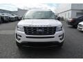 2017 White Platinum Ford Explorer XLT 4WD  photo #4