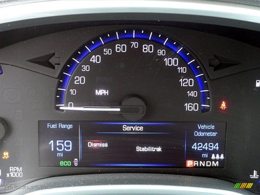2014 Cadillac SRX FWD Gauges Photos