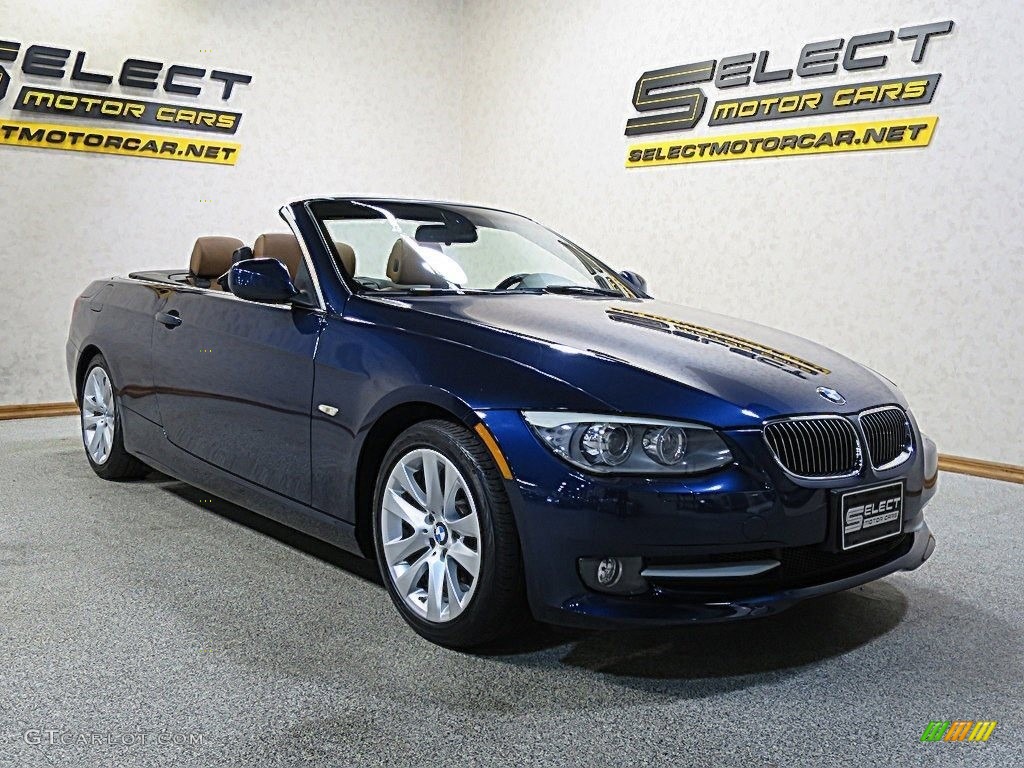 2011 3 Series 328i Convertible - Deep Sea Blue Metallic / Saddle Brown Dakota Leather photo #5