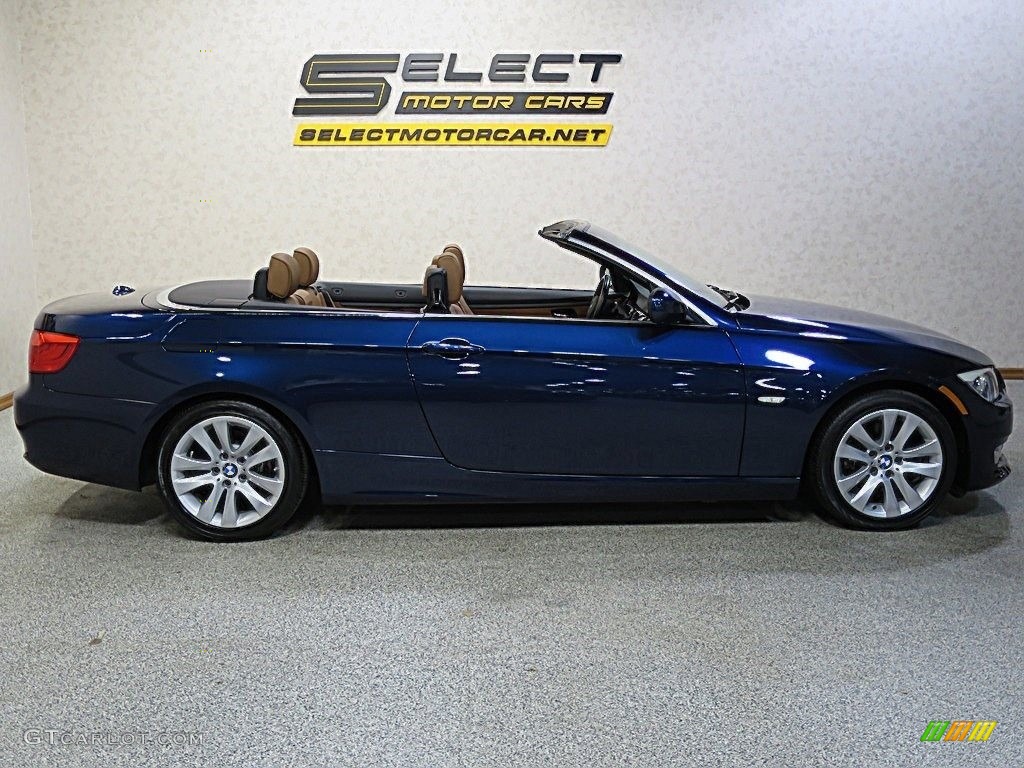 2011 3 Series 328i Convertible - Deep Sea Blue Metallic / Saddle Brown Dakota Leather photo #6