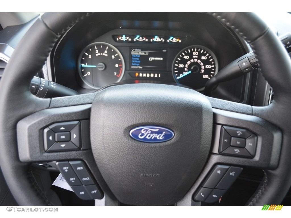2017 F150 XLT SuperCab 4x4 - Oxford White / Earth Gray photo #16