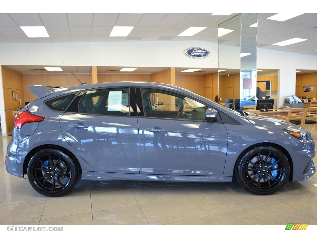 Stealth Gray 2017 Ford Focus RS Hatch Exterior Photo #118752405