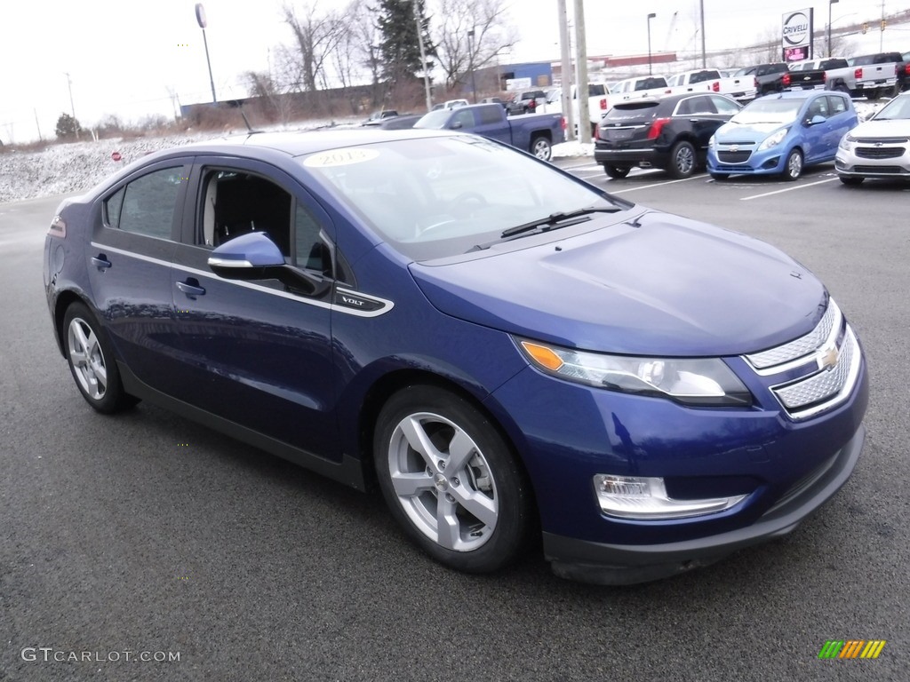 2013 Volt  - Blue Topaz Metallic / Jet Black/Ceramic White Accents photo #6